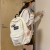 Graffiti Schoolbag Female Mori Style Fresh Simple University Style Primary and Secondary School Student Backpack
