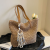 2024 New Straw Woven Bag Women's Summer Popular Large Capacity Totes All-Match Seaside Shoulder Commuter Bag