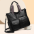 Crossbody bag, handbag, large capacity, multiple pockets, fashionable European and American new single shoulder bag, mid