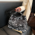 2024 Spring New Commuting Personalized Graffiti High Quality Texture Large Capacity Tote Bag Street Trend One Shoulder W