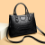 Trendy Women's Bag 2024 New Large Capacity Crocodile Pattern Shoulder Bag Women's Fashion Versatile Handbag Daily Simpli