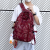 Student Large Capacity Versatile Simple Junior High School Girl's Backpack Portable Burden Alleviation Backpack Male