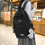 Backpack 2024 Early High School Student Schoolbag Korean Style Good-looking Large-Capacity Backpack Casual Backpack