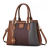 2024 New Fashion Elegant Women's Handbag Large Capacity Contrast Color Middle-Aged Mother Shoulder Messenger Bag