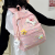 Small and attractive college style versatile student backpack for women's Instagram large capacity backpack for middle a