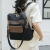 Women's Backpack Women 2024 New Retro Contrast Color Soft Leather Outdoor Travel Bag Casual Women's Backpack Women