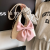 Small Design Bag for Women 2024 New Big Butterfly Handbag Retro One Shoulder Underarm Bag Can be Backed Multi purpose Ba