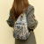 Chest Bag New Backpack Korean Fashion Trend Ladies Good-looking Printed Men and Women Small Casual Backpack Bag