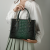 Women's Bag Fashion Messenger Bag Middle-Aged Mother Bag Crocodile Pattern Large Capacity Shoulder Handbag for Women