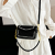 Women's Bag 2024 Fashionable Fashionable Shoulder Bag Underarm Bag Simple Casual Retro Commuter Portable Messenger Bag