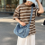 Shoulder Large Capacity Retro Washed Canvas Bag Shopping Bag Simple and Lightweight Commuting Solid Color Tote