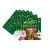 Grinch Green Sully Party Paper Plate Paper towel tablecloth set cross-border new Christmas themed cutlery paper plate