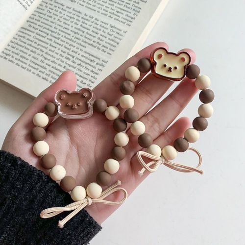cute bear hair band couple bracelet girlfriends hair rope hair band cartoon dual-use female for boyfriend exclusive