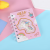 Journal Book Pocket Coil Portable Notebook Portable Loose-Leaf Shaped Primary School Student Cute Girl  Convenient 