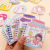 A7 Hardcover Color Page Coil Notebook Cartoon Mini Hand Account Notepad Pockets Notebook Coil Small Notebook Wholesale