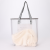 Nylon Mesh Shopping Bag Transparent Large Capacity Clothing Buggy Bag Breathable Beach Bag Travel Swim Bag