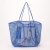 Trendy Women's Bags Hollowed Fashion Bag Shoulder Bag Mesh Shopping Bag Beach Bag in Stock Wholesale Factory Direct Sales