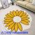 Chinese Style Cashmere-like Special-Shaped Flower Carpet Floor Mat Living Room Bedroom round Door Mat Coffee Table Sofa Bedside Blanket