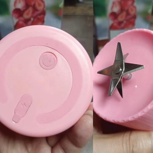 PP+AS 3.7V USB杯电动刀头充电杯子便携榨汁榨汁手提手动小型榨汁