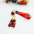 Cartoon Avengers Keychain Pendant with Bell Children's Toy Small Gift Bag Ornaments