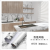 Wallpaper Marble Aluminum Foil Lampblack Cabinet Cooktop Wall Stickers Kitchen Stickers High Temperature Resistant