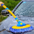 Car Retractable Car Wash Mop Chenille Three-Section Telescopic Cleaning Brush Soft Fur Cleaning Car Cleaning Car Washing