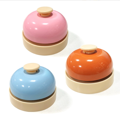 Handbell Summon Bell Answer Bell Front Desk Serving Bell Dining Table Bell Press Device Pet Bell Children's Toys