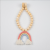 New Simple Three-Color Rainbow Tassel Pendant Curtain Magnetic Buckle Spot Punch-Free Installation-Free Curtain Strap