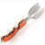 Stainless Steel Camping Folding Detachable Knife, Fork and Spoon Combination Tableware Multi-Functional Outdoor Spoon