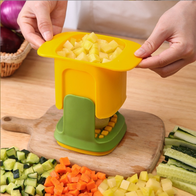 French Fries Potato Cutter Dicing Machine Chopper Household Kitchen Melon, Fruit and Vegetable Hand Pressure Cucumber