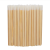 New Wholesale Disposable Bamboo Rod Lip Brush Portable Makeup Brush OPP Bag Disposable Wooden Rod Lip Brush