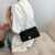   Small Square Bag New Women's Shoulder Bags Solid Color Chain Trendy Western Style Messenger Bag Casual Women's Bag