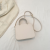 Niche Design Bag Women's New Trendy Square Bag Advanced Texture Sweet Girl Shoulder Messenger Bag Solid Color Handbag
