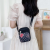 One-Shoulder Waterproof Crossbody Bag Ladies New Lightweight Nylon Cloth Multi-Layer Pouch Cute Fashion Mobile Phone Bag