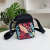 One-Shoulder Waterproof Crossbody Bag Ladies New Lightweight Nylon Cloth Multi-Layer Pouch Cute Fashion Mobile Phone Bag