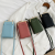 Versatile Coin Purse Vertical Card Holder Change Packet Multi-Functional Waterproof Women's Solid Color Mobile Phone Bag