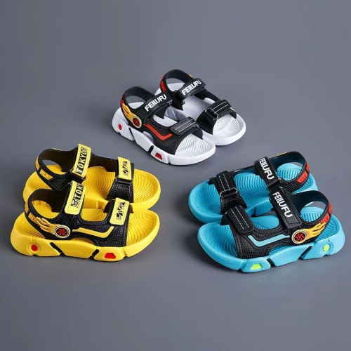 home children‘s sandals summer new casual primary school students soft bottom beach boys children‘s sandals wholesale