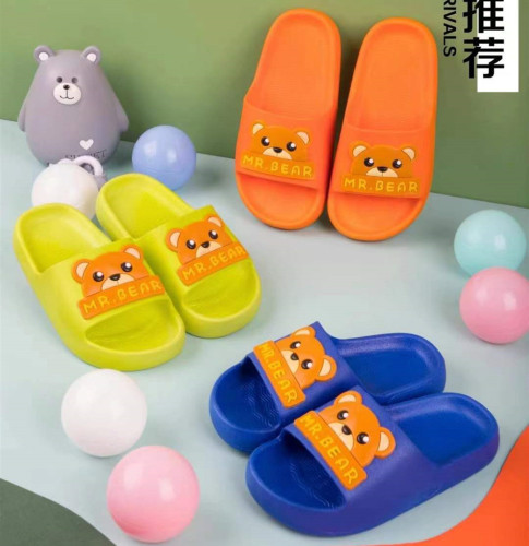home children‘s slippers summer new khaki baby boys and girls daily home bathroom soft children‘s slippers wholesale