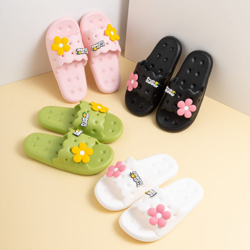 new summer cute cartoon indoor home eva slippers women‘s bathroom bath non-slip slippers