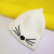 Korean Woolen Hat Women's Autumn and Winter Thickened Cotton Hat Cute Cartoon Cat Knitted Hat
