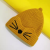 Korean Woolen Hat Women's Autumn and Winter Thickened Cotton Hat Cute Cartoon Cat Knitted Hat