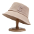 Korean Fashion Fisherman Hat Big Head Circumference Hat Men and Women Couple Basin Hat Sun Hat Embroidered C Letter