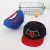 Children Hat Ziping Brim Hip Hop Hat Middle Children Baseball Cap Cartoon Fashionable Sun Hat