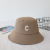Letter C Bucket Hat Men and Women Couple Hat Korean Fashion Sun Hat All-Matching Basin Hat