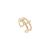 INS Trendy Micro Inlaid Zircon Double-Layer Cross Ring Women's High-Grade Temperament Knuckle Ring Japanese and Korean Simple Index Finger Ring