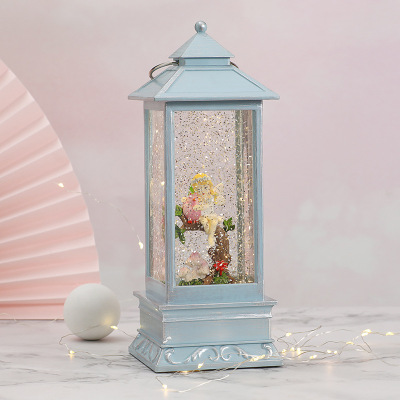Creative Gifts for Children Cute Girl's Birthday Gift Wish Storm Light Small Night Lamp Gift Snowflake Crystal Ball