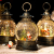 Wholesale Christmas Lights Gift Light up Music Oval Water Snowball Lantern