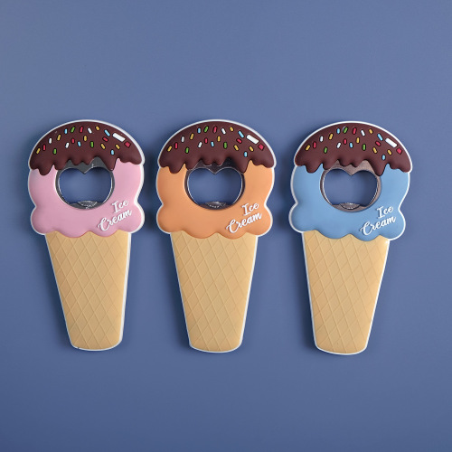 批发定制diy开瓶器冰箱贴PVC软磁贴可爱冰箱贴加工定制儿童早教