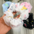 Sweet Super Fairy Large Intestine Ring Hair Accessories Large Tie Hair Ponytail Adult Hair Ring Mature One Yuan Two Yuan