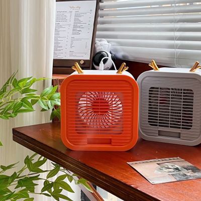 Name: Ice Crystal Sports Desktop Air Conditioner Fan Brand: Jie Bo Function: Ice Crystal Refrigeration, Multi-Gear Adjustment